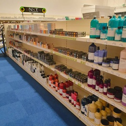 Capital Hair & Beauty Aberdeen - Retail Shelving System