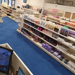 Capital Hair & Beauty - Store Shelving Layout