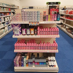 Capital Hair & Beauty - Retail Shelving