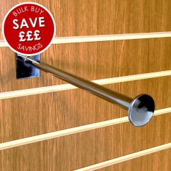 Save 20% On Slatwall Straight Arm Round