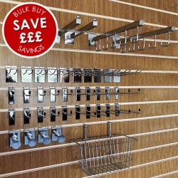 Garage Storage Slatwall Kit Sale - 4 Panels