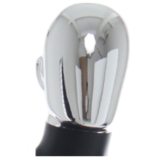 Uni-Shop - Male Chrome Egg Head Mannequin Matt Black